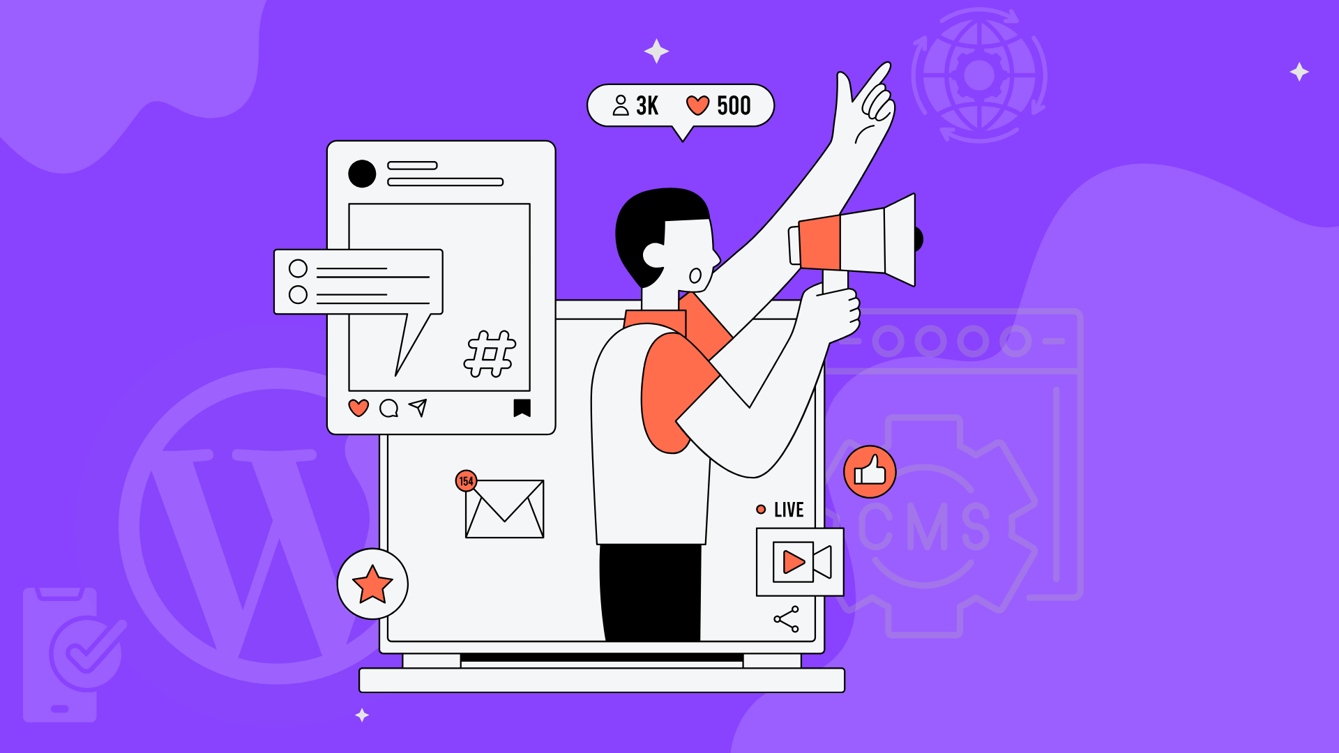 website vs media sosial